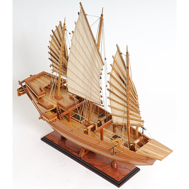 Old Modern Handicrafts Chinese Junk Model Boat & Reviews Wayfair